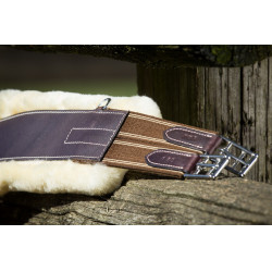 Gurt HFI Master Leder / Lammfell Nero