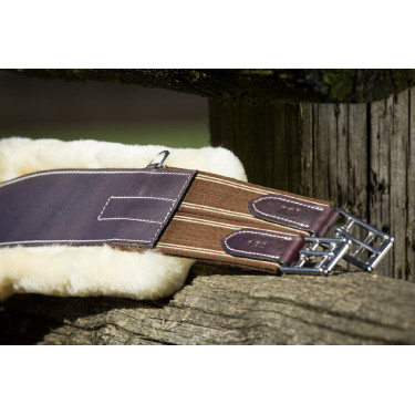 Gurt HFI Master Leder / Lammfell Nero