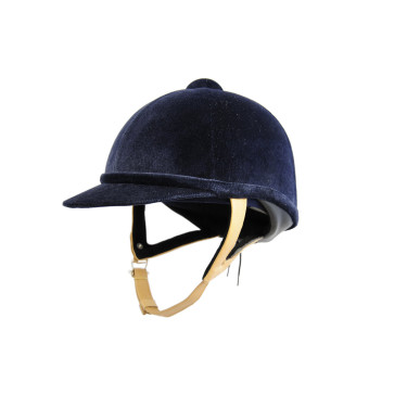 Casco Charles Owen Wellington Classic Flesh Marina paillettata