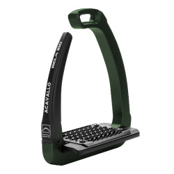 Staffili di sicurezza Acavallo Rel-X 180 con ramo amovibile Verde cacciatore