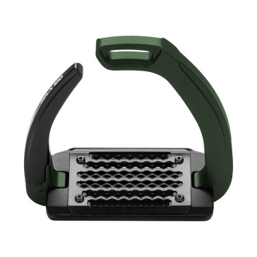 Staffili di sicurezza Acavallo Rel-X 180 con ramo amovibile Verde cacciatore