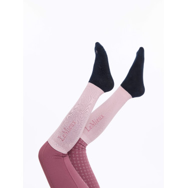 Calze da concorso LeMieux 2 paia Fioritura Rosa