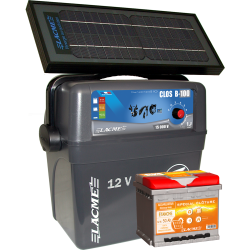 Elettrificatore Lacmé Clos B100 Solis 7,2W + Batteria