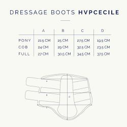 Stinchiere da dressage HV Polo Cecile Stinchiere da dressage HV Polo Cecile