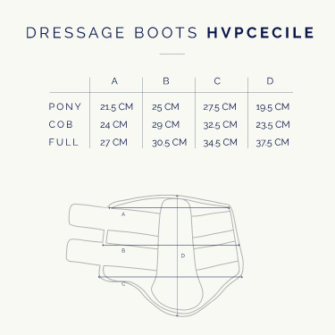 Stinchiere da dressage HV Polo Cecile Stinchiere da dressage HV Polo Cecile
