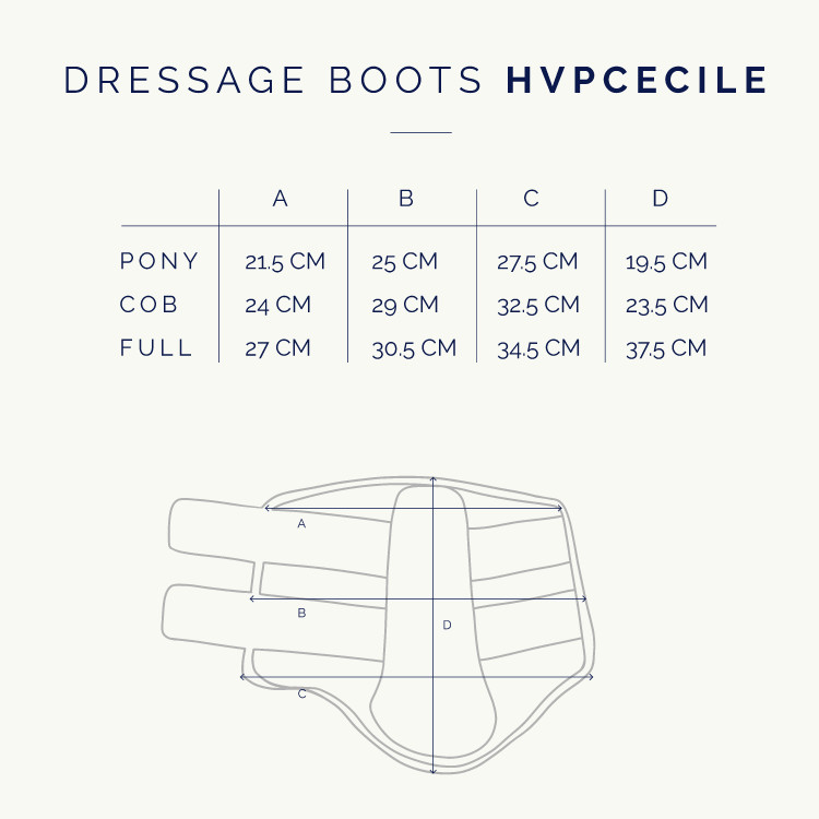 Stinchiere da dressage HV Polo Cecile Stinchiere da dressage HV Polo Cecile