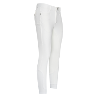 Pantaloni da equitazione Euro-Star Camillo FullGrip da uomo Bianco