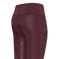 Leggings da equitazione Easy Rider Dietse FullGrip bambino Bianco