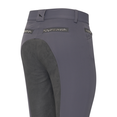 Pantaloni da equitazione Euro-Star Arista Fashion Diamond Full Periscopio Viola