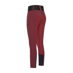 Leggings da equitazione Euro-Star Athletic leanline FullGrip Melagrana Rosso Leggings da equitazione Euro-Star Athletic leanline FullGrip Melagrana Rosso