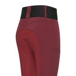 Leggings da equitazione Euro-Star Athletic leanline FullGrip Melagrana Rosso Leggings da equitazione Euro-Star Athletic leanline FullGrip Melagrana Rosso