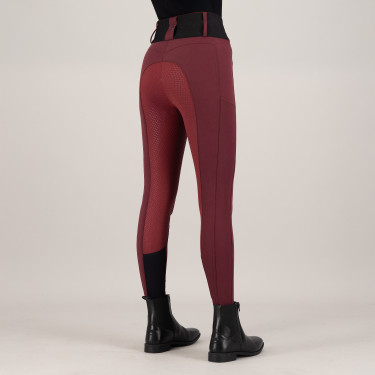 Leggings da equitazione Euro-Star Athletic leanline FullGrip Melagrana Rosso Leggings da equitazione Euro-Star Athletic leanline FullGrip Melagrana Rosso