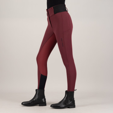 Leggings da equitazione Euro-Star Athletic leanline FullGrip Melagrana Rosso Leggings da equitazione Euro-Star Athletic leanline FullGrip Melagrana Rosso