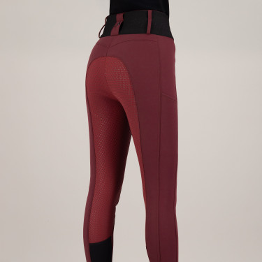 Leggings da equitazione Euro-Star Athletic leanline FullGrip Melagrana Rosso Leggings da equitazione Euro-Star Athletic leanline FullGrip Melagrana Rosso