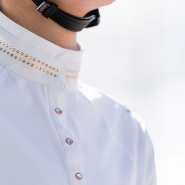 Polo da concorso Euro-Star Estrella Bianco ottico