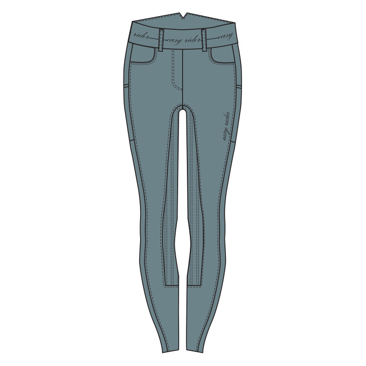 Leggings da equitazione per BAMBINI Easy Rider Rihanna FullGrip Leggings da equitazione per BAMBINI Easy Rider Rihanna FullGrip