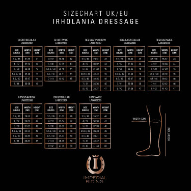Stivali da equitazione Imperial Riding Olania Dressage Lunghi/Stretti Stivali da equitazione Imperial Riding Olania Dressage Lunghi/Stretti