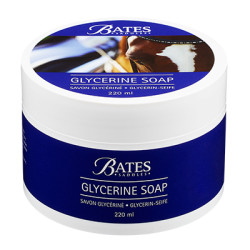 Savon glycériné Bates pour cuir