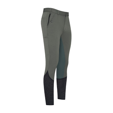 Pantaloni da equitazione Euro-Star Marco FullGrip Castoro scuro Grigio