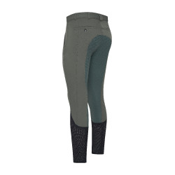 Pantaloni da equitazione Euro-Star Marco FullGrip Castoro scuro Grigio