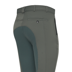 Pantaloni da equitazione Euro-Star Marco FullGrip Castoro scuro Grigio Pantaloni da equitazione Euro-Star Marco FullGrip Castoro scuro Grigio