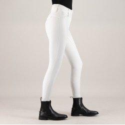 Pantaloni da equitazione Euro-Star Aurelia Competition Grip Connect Full Bianco / oro rosa Pantaloni da equitazione Euro-Star Aurelia Competition Grip Connect Full Bianco / oro rosa