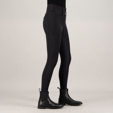 Pantaloni da equitazione Euro-star Aurelia Diamond FullGrip Nero Pantaloni da equitazione Euro-star Aurelia Diamond FullGrip Nero