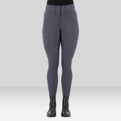 Pantaloni da equitazione Euro-Star Aurelia Grip Connect Full Magnete Grigio Pantaloni da equitazione Euro-Star Aurelia Grip Connect Full Magnete Grigio