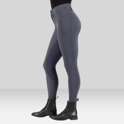 Pantaloni da equitazione Euro-Star Aurelia Grip Connect Full Magnete Grigio Pantaloni da equitazione Euro-Star Aurelia Grip Connect Full Magnete Grigio