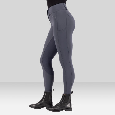 Pantaloni da equitazione Euro-Star Aurelia Grip Connect Full Notte Blu marino