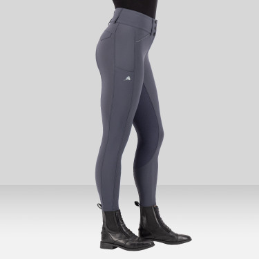 Pantaloni da equitazione Euro-Star Aurelia Grip Connect Full Magnete Grigio Pantaloni da equitazione Euro-Star Aurelia Grip Connect Full Magnete Grigio