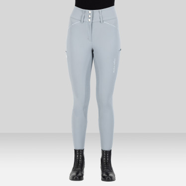 Pantaloni da equitazione Euro-Star Aurelia Grip Connect Full Nuvola Bianco