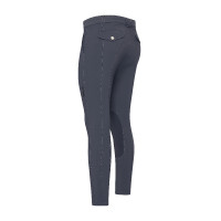 Pantaloni da equitazione Euro-star Gabriel Grip Connect Knee Grigio magnete