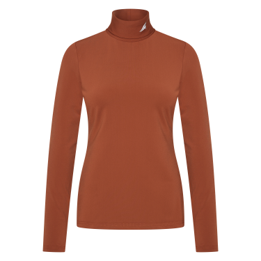 Maglione a collo alto Euro-Star Sofia Cannella scura Arancione