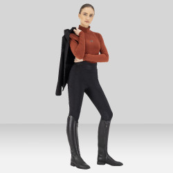 Maglione a collo alto Euro-Star Sofia Cannella scura Arancione