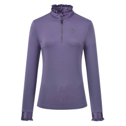 Top Imperial Riding Anna a maniche lunghe Ametista Viola