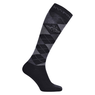 Calzini Argyle HV Polo Nero / grigio chiaro Calzini Argyle HV Polo Nero / grigio chiaro
