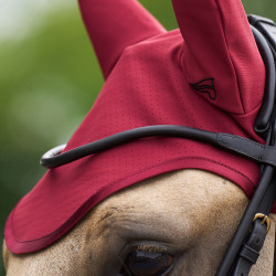 Cuffia anti-mosche Euro-Star Coco Amarena Rosso