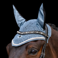 Cuffia anti-mosche Imperial Riding Lenny Pietra di luna Arancione