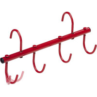 Gancio pieghevole completo Rosso