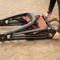 Carrello portasella pieghevole Imperial Riding Carry Light Marino / cioccolato