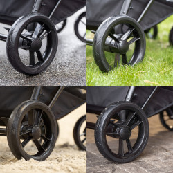 Carrello portasella pieghevole Imperial Riding Carry Light Nero