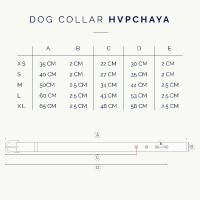 Collare per cane HV Polo Chaya Nero / arancione Multicolore Collare per cane HV Polo Chaya Nero / arancione Multicolore