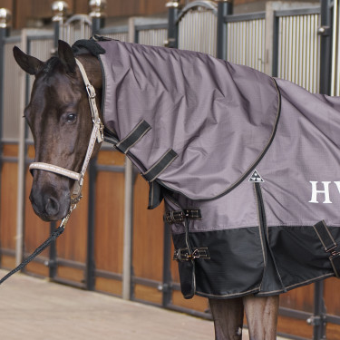 Copricollo per coperta da paddock HV Polo Essential 0gr Pietra Grigio