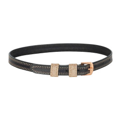 Strisce per speroni Imperial Riding Glimmer Nero / oro rosa