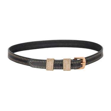Strisce per speroni Imperial Riding Glimmer Nero / oro rosa