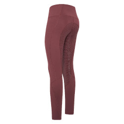 Leggings da equitazione Euro-Star Breez Fashion FullGrip donna Guance rosso scuro Rosa Leggings da equitazione Euro-Star Breez Fashion FullGrip donna Guance rosso scuro Rosa
