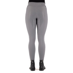 Leggings da equitazione HV Polo Estrella FullGrip donna Grigio zinco