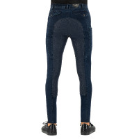 Pantaloni da equitazione Euro-Star Camillo Denim FullGrip Marina Blu marino Pantaloni da equitazione Euro-Star Camillo Denim FullGrip Marina Blu marino