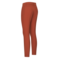 Pantaloni da equitazione Euro-Star Empress FullGrip Cannella scura Arancione